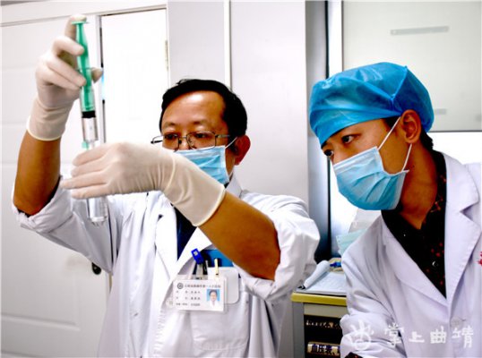 曲靖市第一人民医院率先在全市开展富血小板血浆（PRP）治疗术