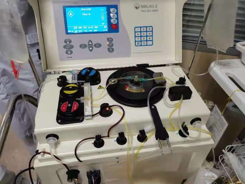 绵阳市第三人民医院输血科开展机器单采富血小板血浆技术