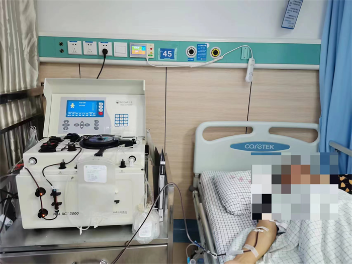 赣州市人民医院输血科成功开展PRP膝关节注射治疗技术