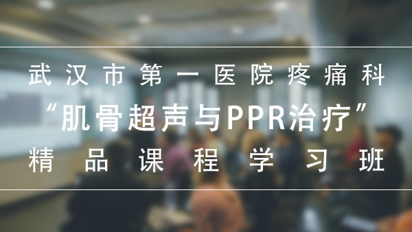 武汉市第一医院疼痛科 “肌骨超声与PPR治疗”精品课程学习班