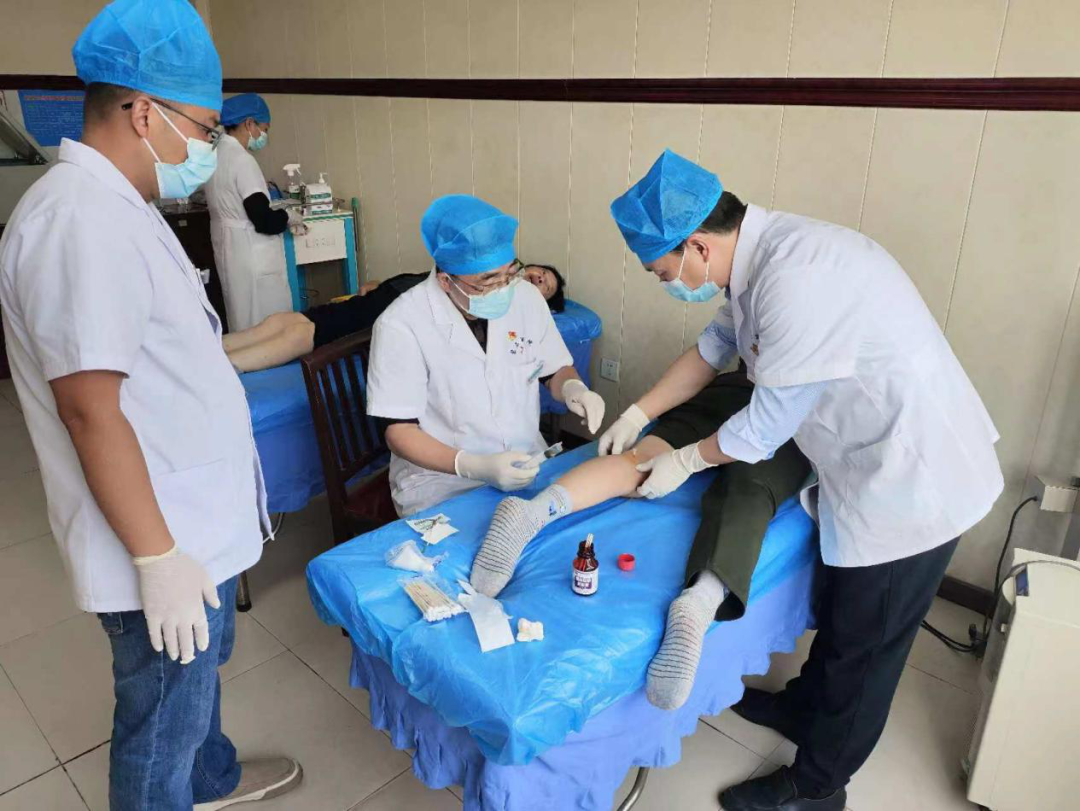 鄂州市中心医院骨科联合碧石渡镇卫生院临床开展PRP技术治疗